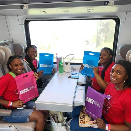 Study Tour, South Florida, Palm Beach County, Black Debutantes, Debutantes, 12th graders, School Field Trip, Delray Beach, Florida, Black History, Black Miami, 